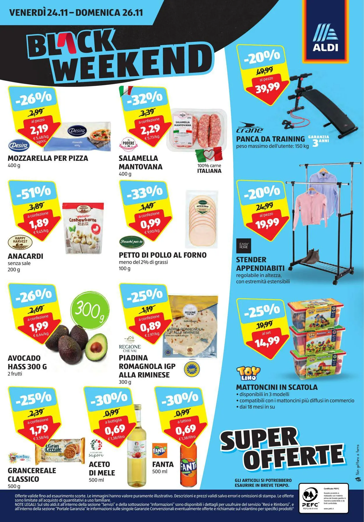 Aldi Volantino attuale da 20 novembre a 26 novembre di 2023 - Pagina del volantino 24