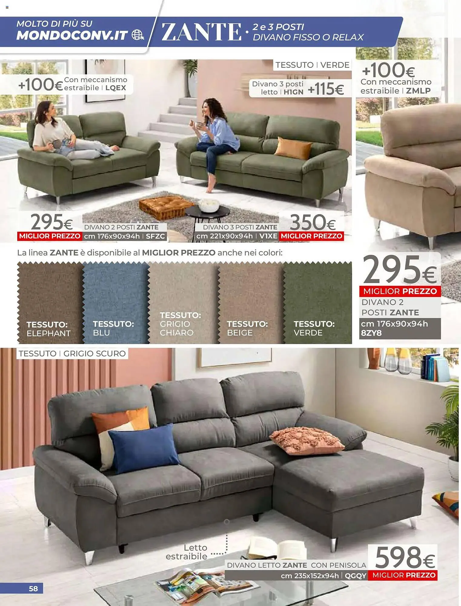 Volantino Mondo Convenienza da 1 aprile a 30 giugno di 2026 - Pagina del volantino 60