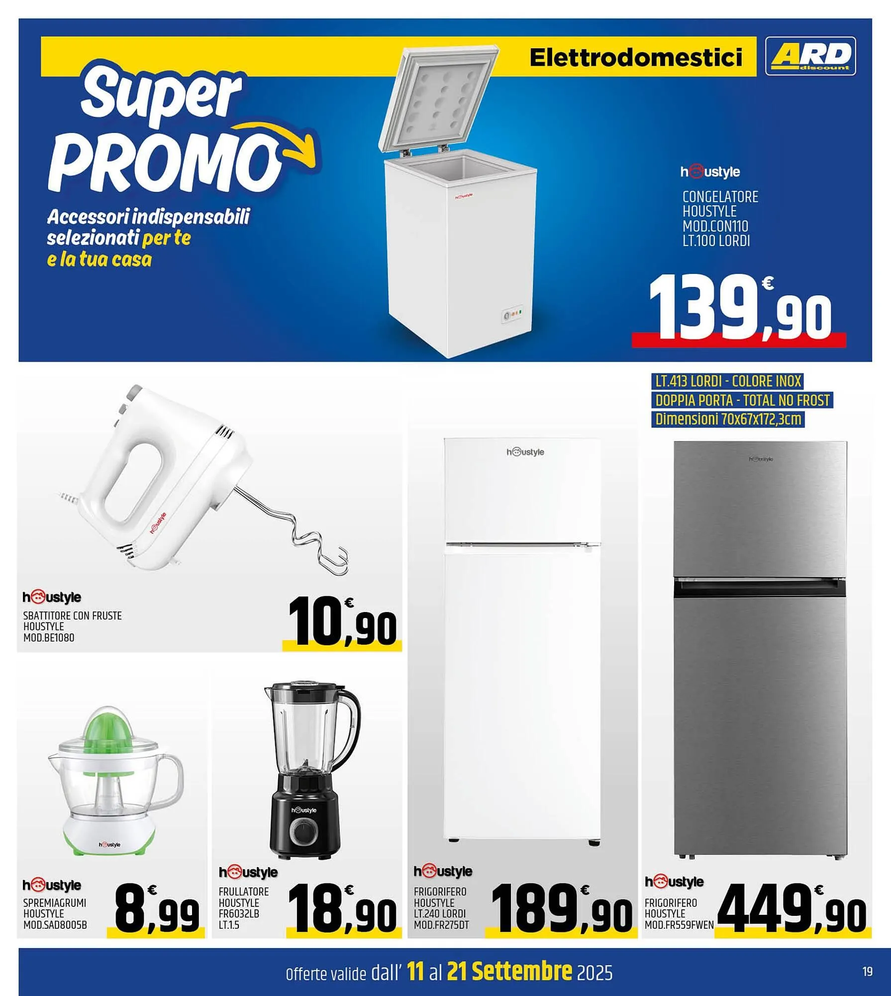 Volantino Ard Discount da 11 settembre a 21 settembre di 2025 - Pagina del volantino 19