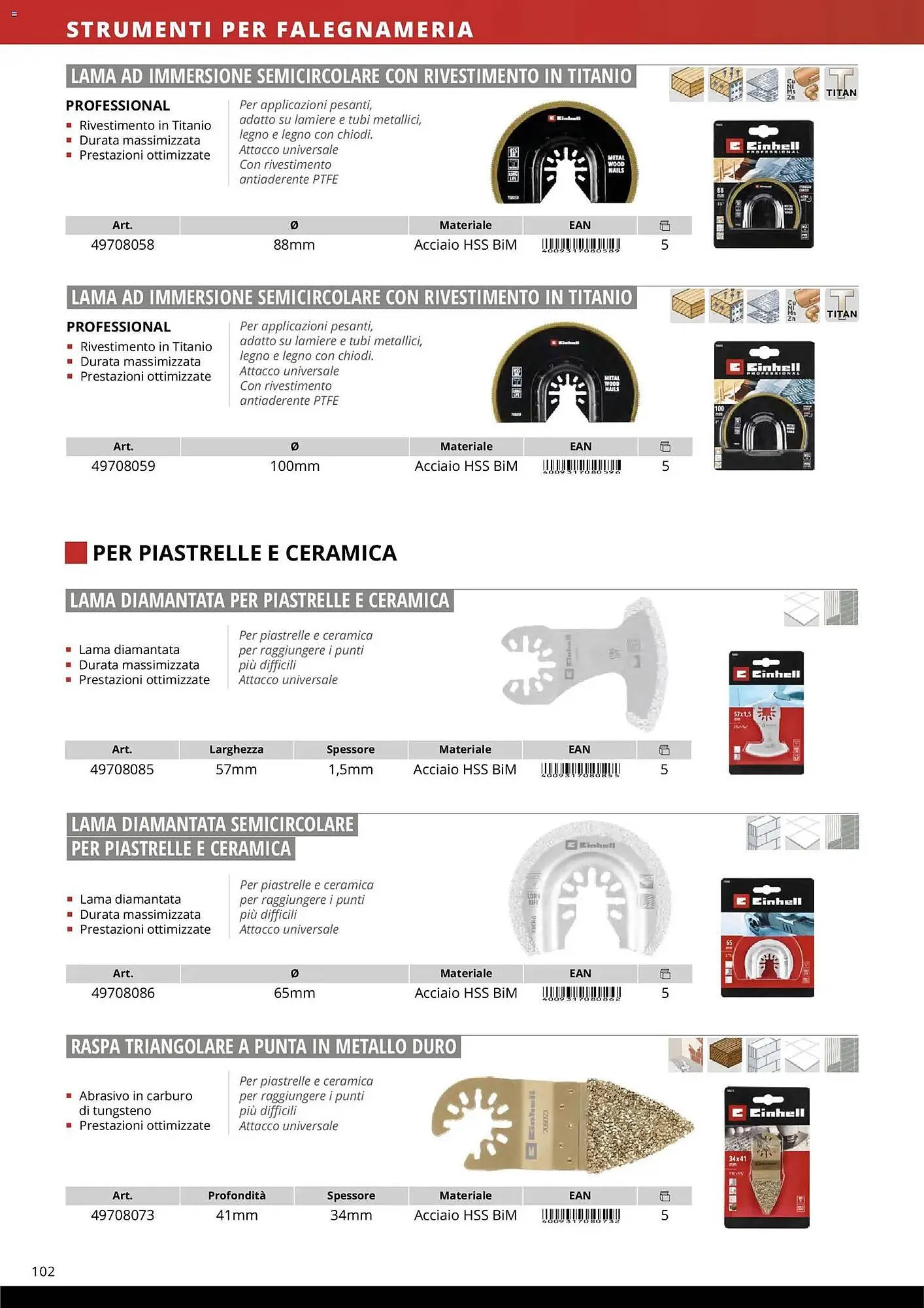 Volantino Einhell da 17 marzo a 31 dicembre di 2026 - Pagina del volantino 104