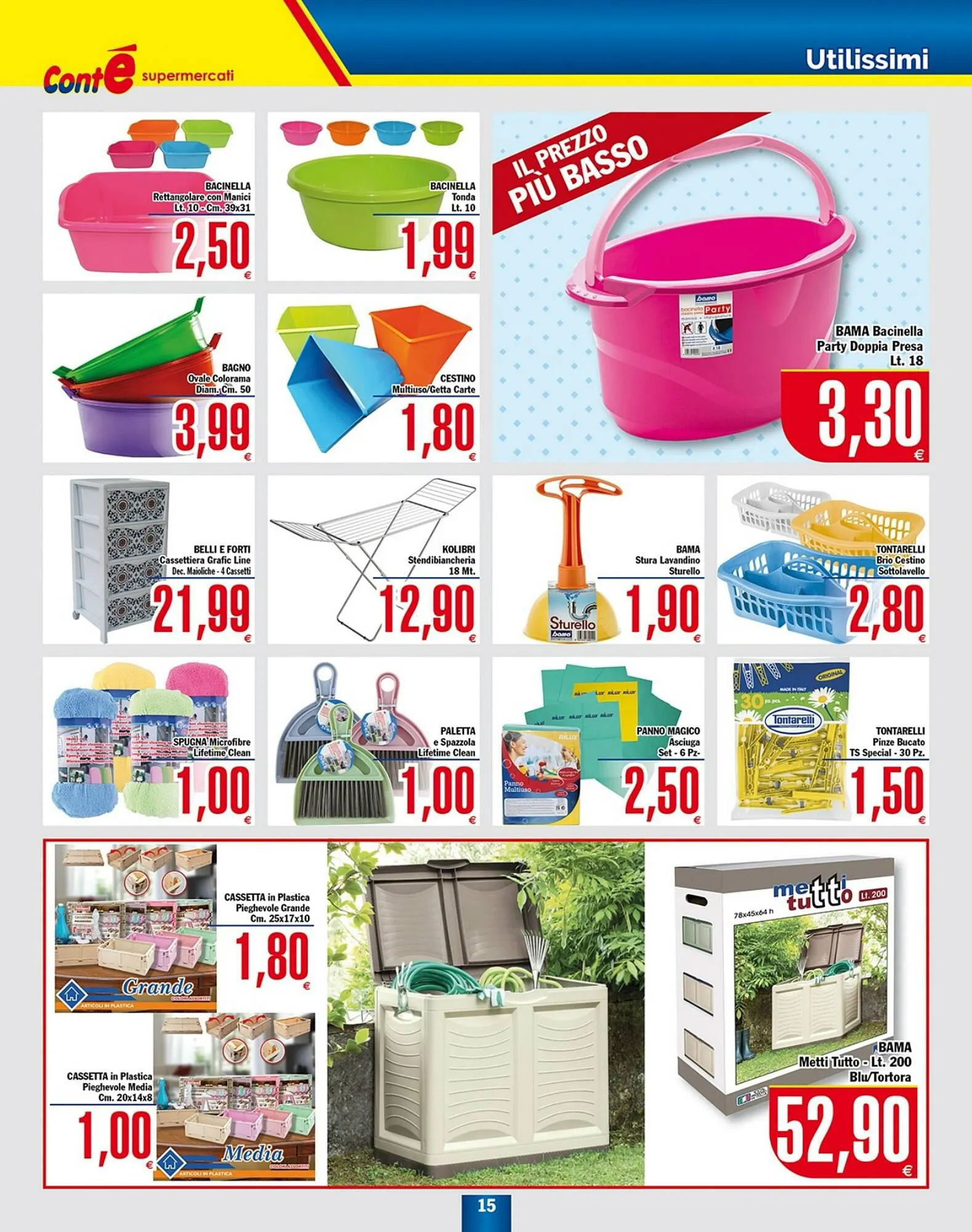 Volantino Conté Supermercati da 2 aprile a 10 aprile di 2024 - Pagina del volantino 15