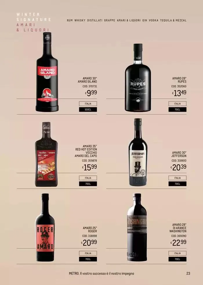 Winter signature da 22 novembre a 31 dicembre di 2024 - Pagina del volantino 23