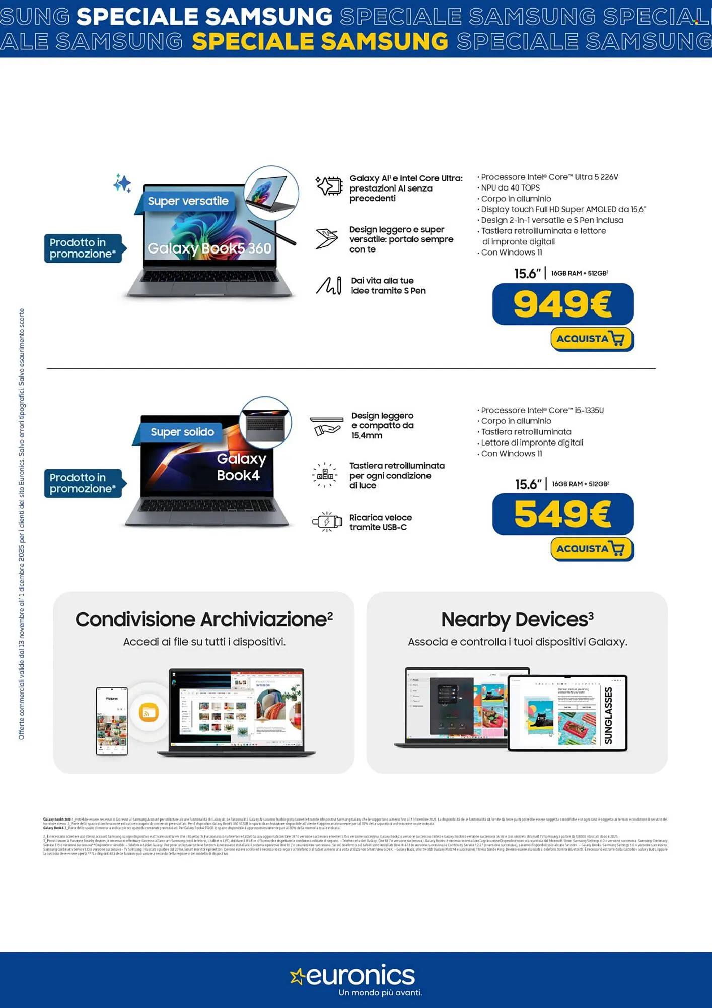 Volantino Euronics da 13 novembre a 1 dicembre di 2025 - Pagina del volantino 3