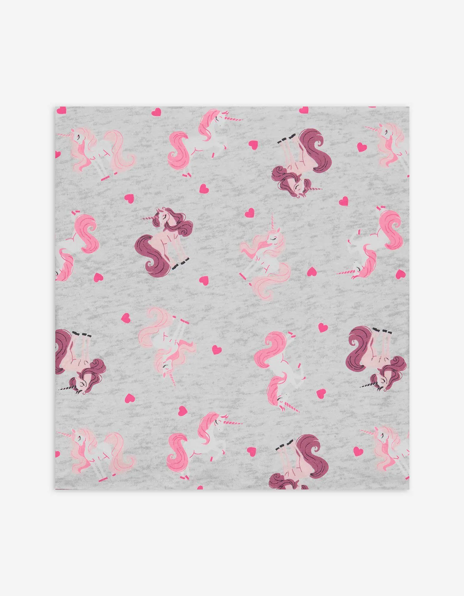 Sciarpa ad anello - Stampa allover - grigio