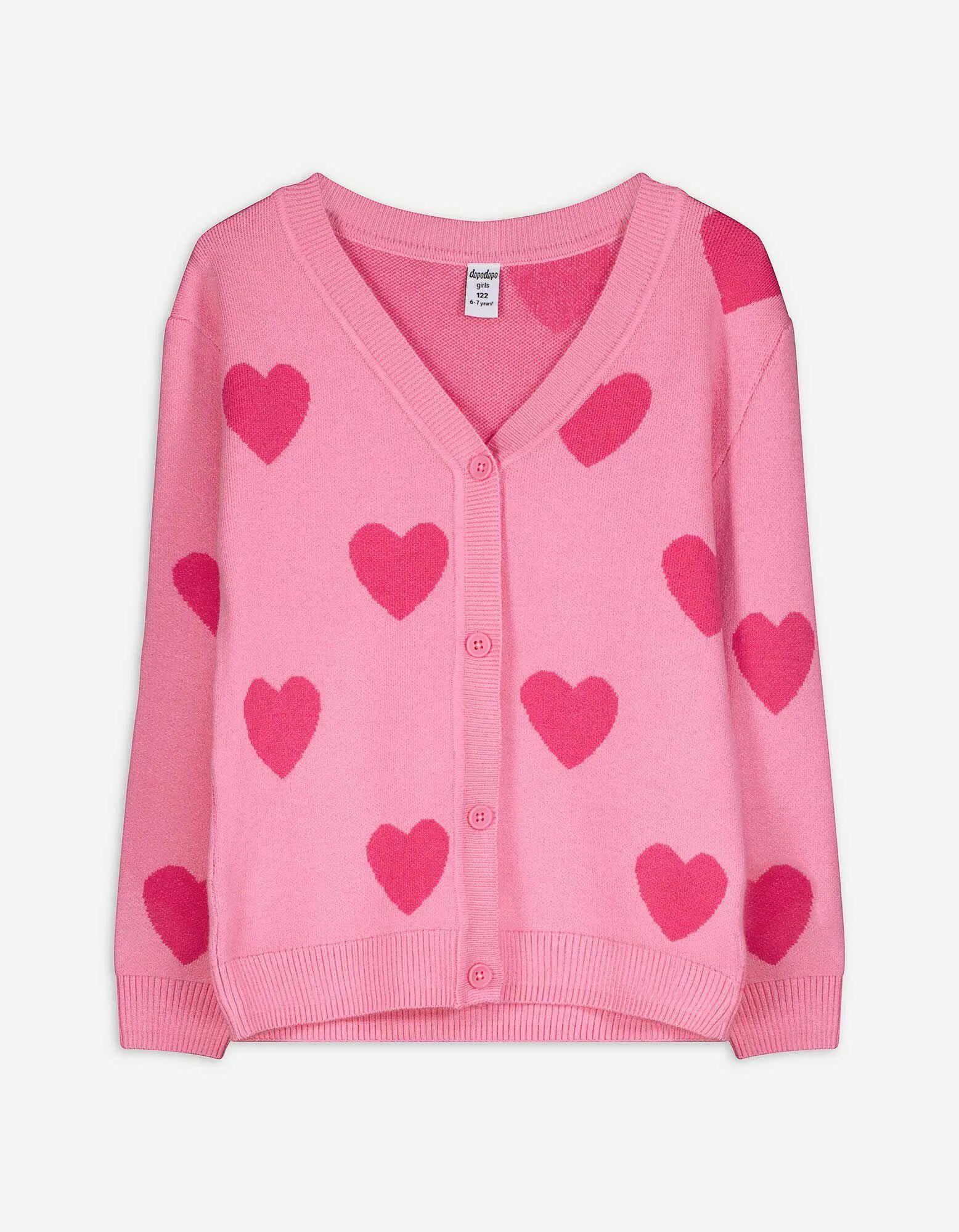 Giacca in maglia - rosa fucsia