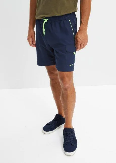 Shorts in microfibra, regular fit