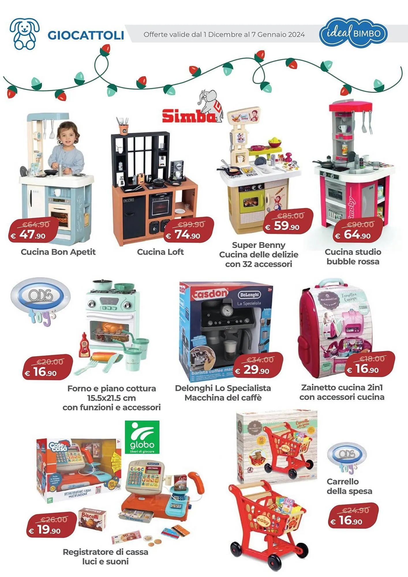 Volantino Ideal Bimbo da 1 dicembre a 7 gennaio di 2024 - Pagina del volantino 21