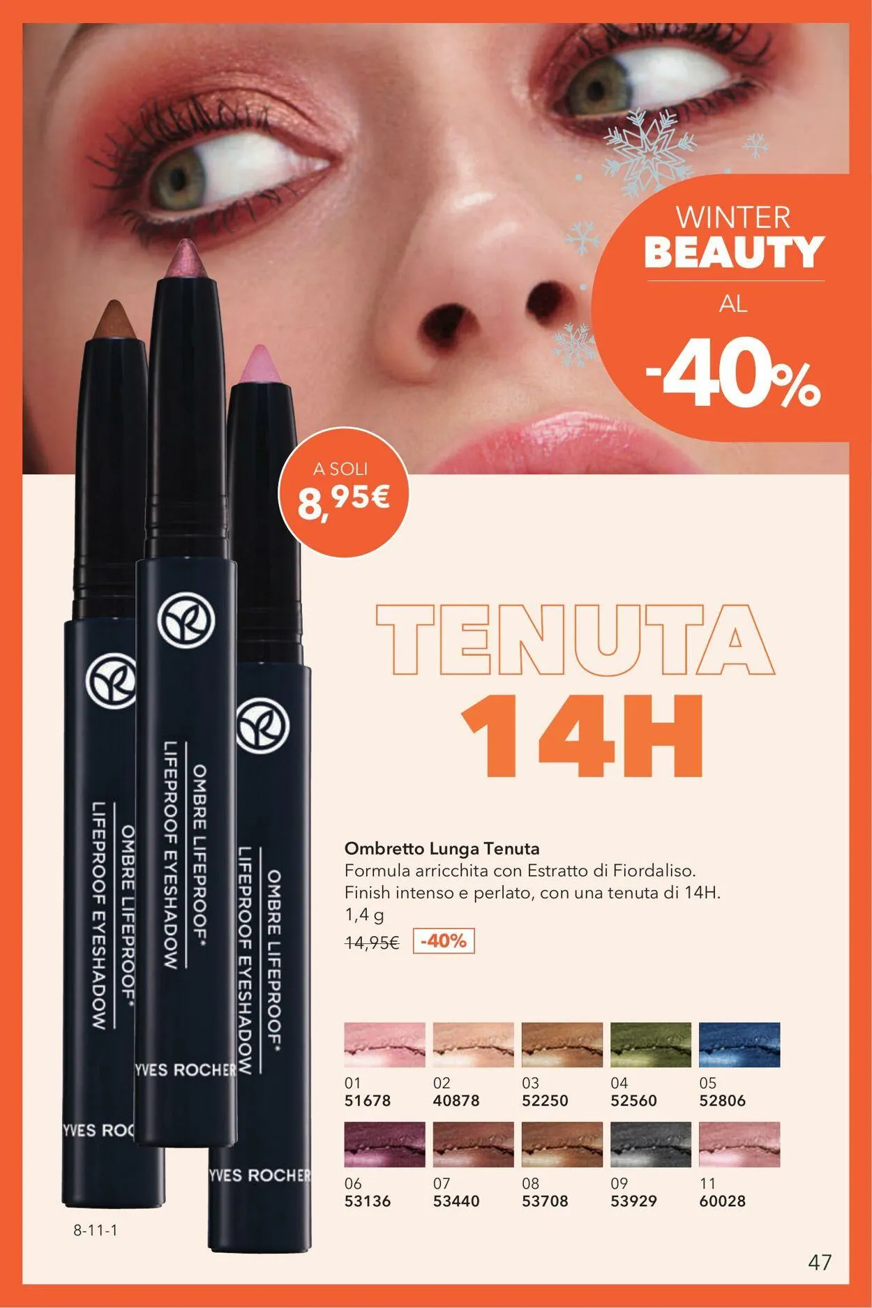 Yves Rocher Volantino attuale da 30 gennaio a 13 febbraio di 2025 - Pagina del volantino 47