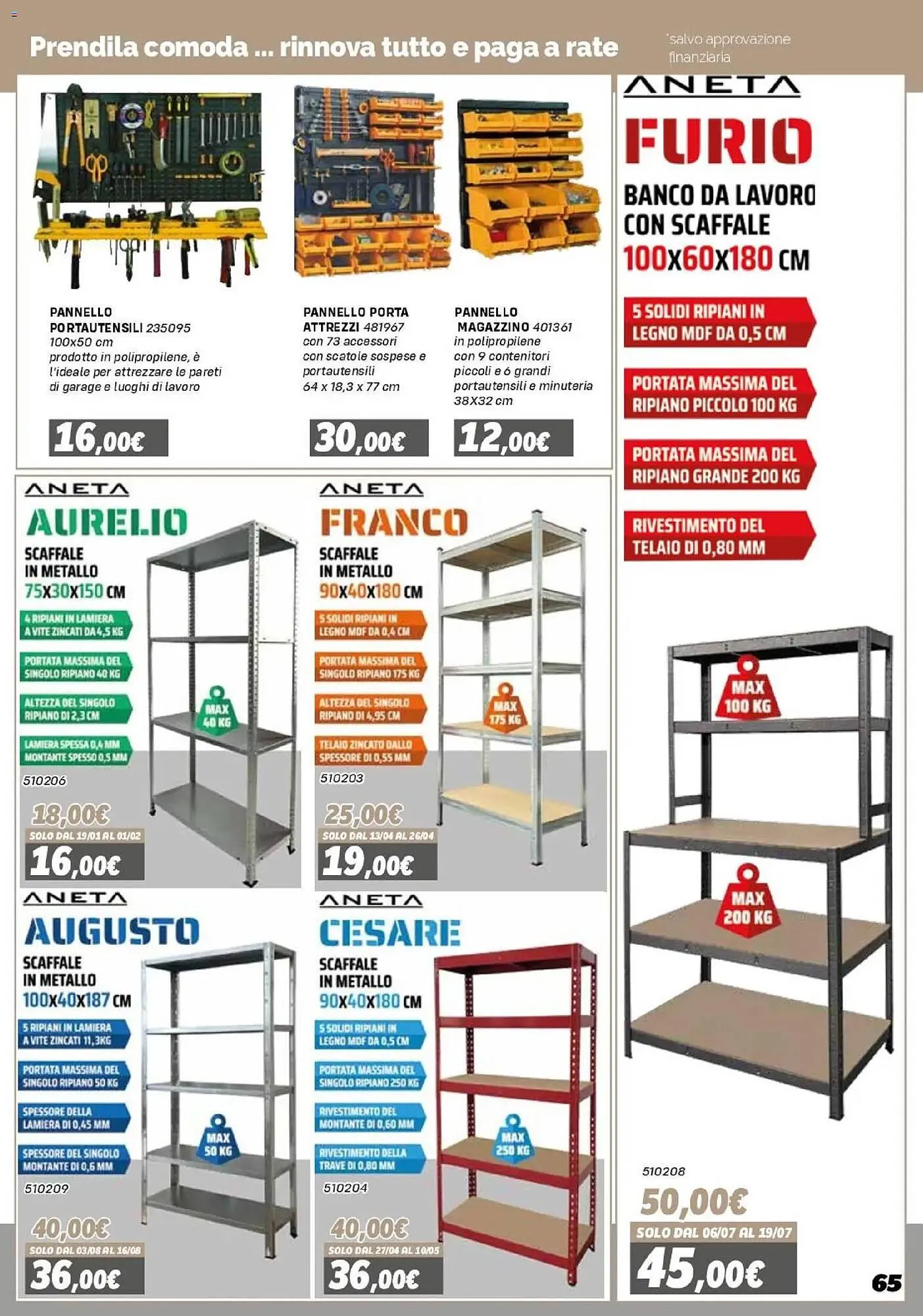 Volantino Orizzonte da 16 gennaio a 27 settembre di 2026 - Pagina del volantino 65