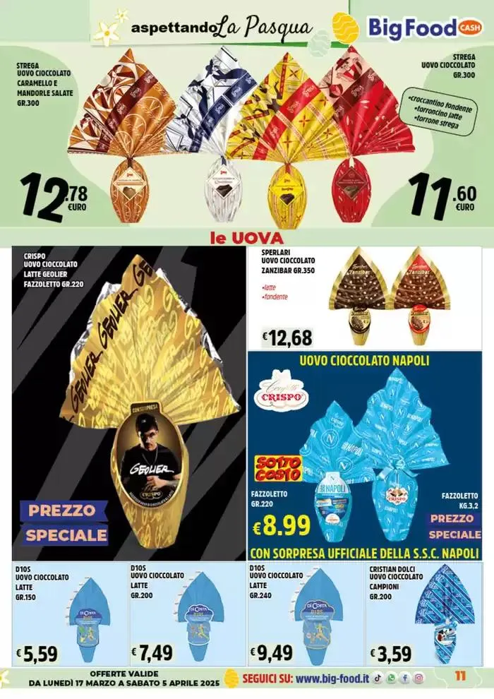 Aspenttando la pasqua da 17 marzo a 5 aprile di 2025 - Pagina del volantino 11