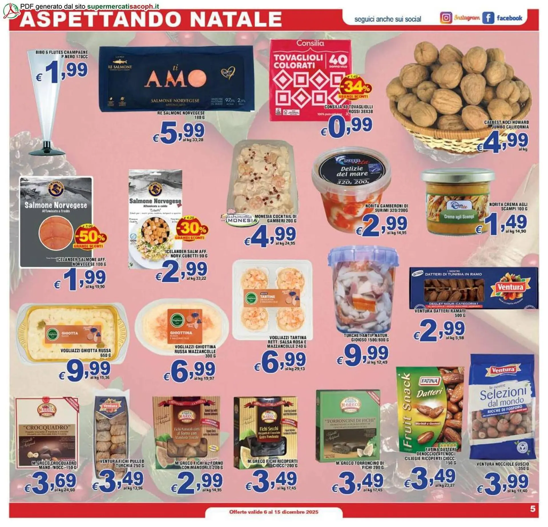 Volantino Sacoph da 6 dicembre a 15 dicembre di 2025 - Pagina del volantino 5