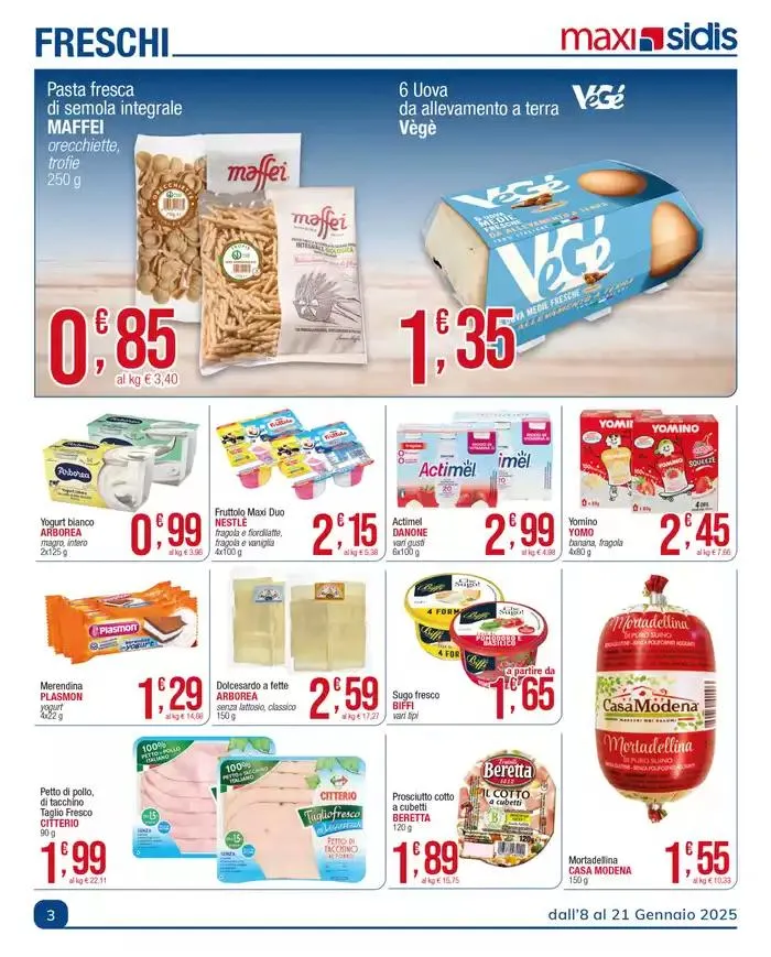 Il piacere di fare la spesa da 7 gennaio a 21 gennaio di 2025 - Pagina del volantino 3