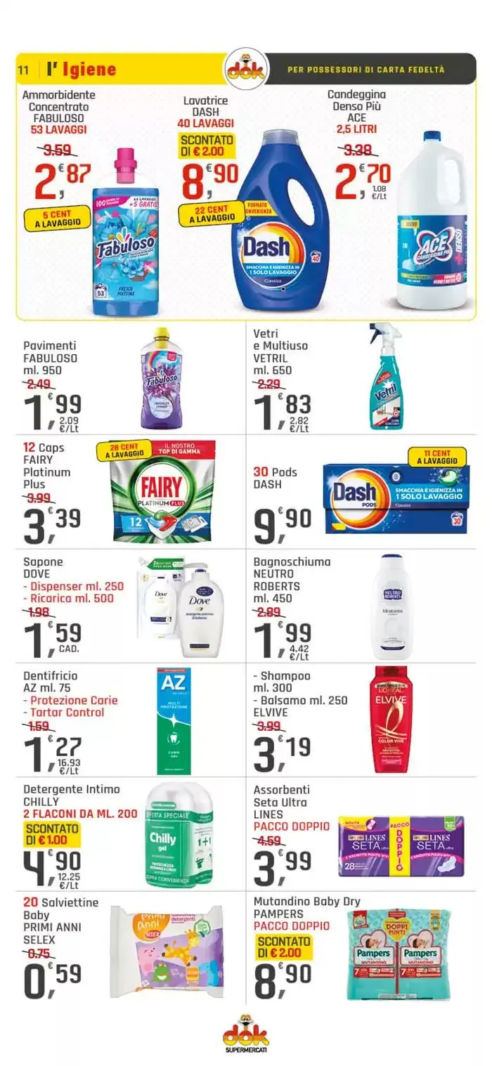 Tanti prodotti scontati da 5 maggio a 11 maggio di 2025 - Pagina del volantino 11