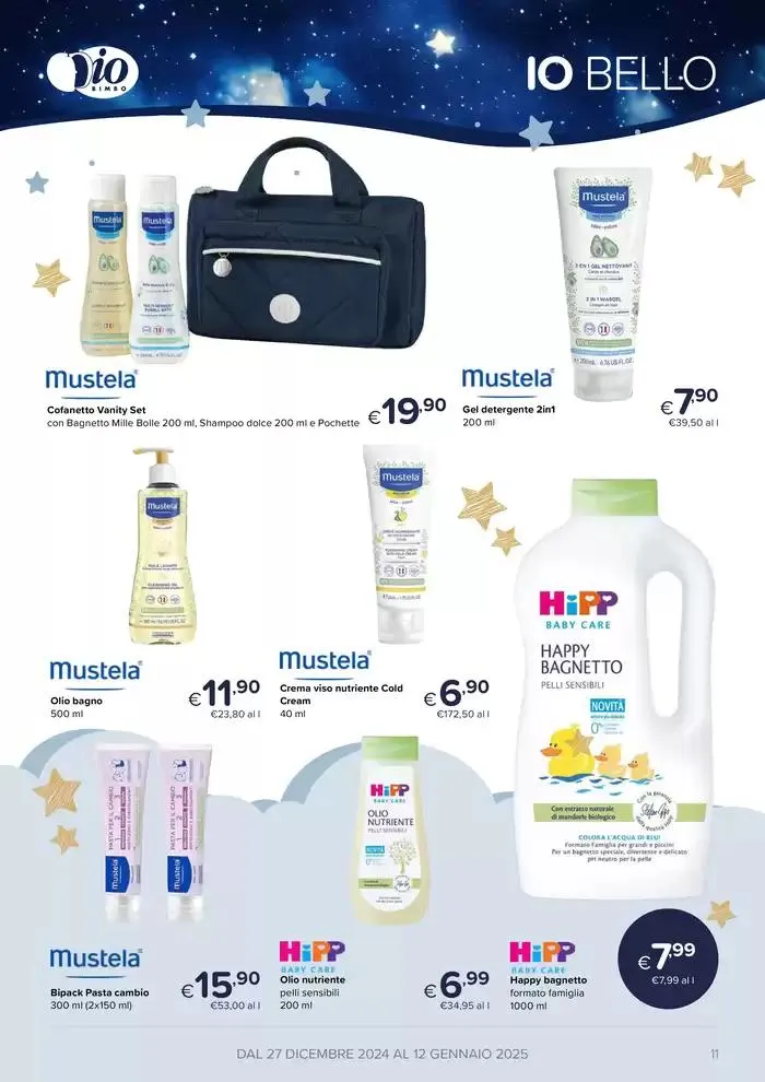 Buon anno e sogni d'oro da 27 dicembre a 12 gennaio di 2025 - Pagina del volantino 11