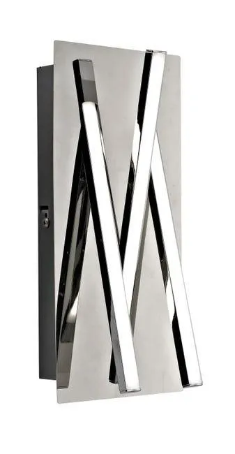 Applique LED moderno Otok rettangolare grigio IP20, luce bianco naturale 600 lumen, INSPIRE