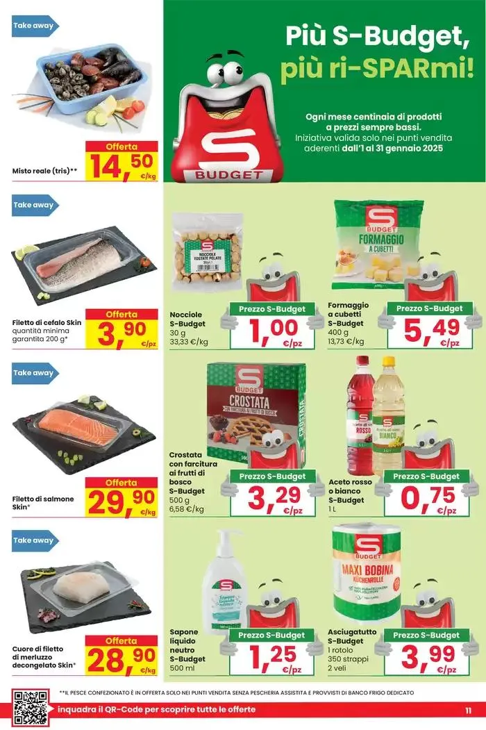 Sconti di qualità  da 23 gennaio a 5 febbraio di 2025 - Pagina del volantino 11