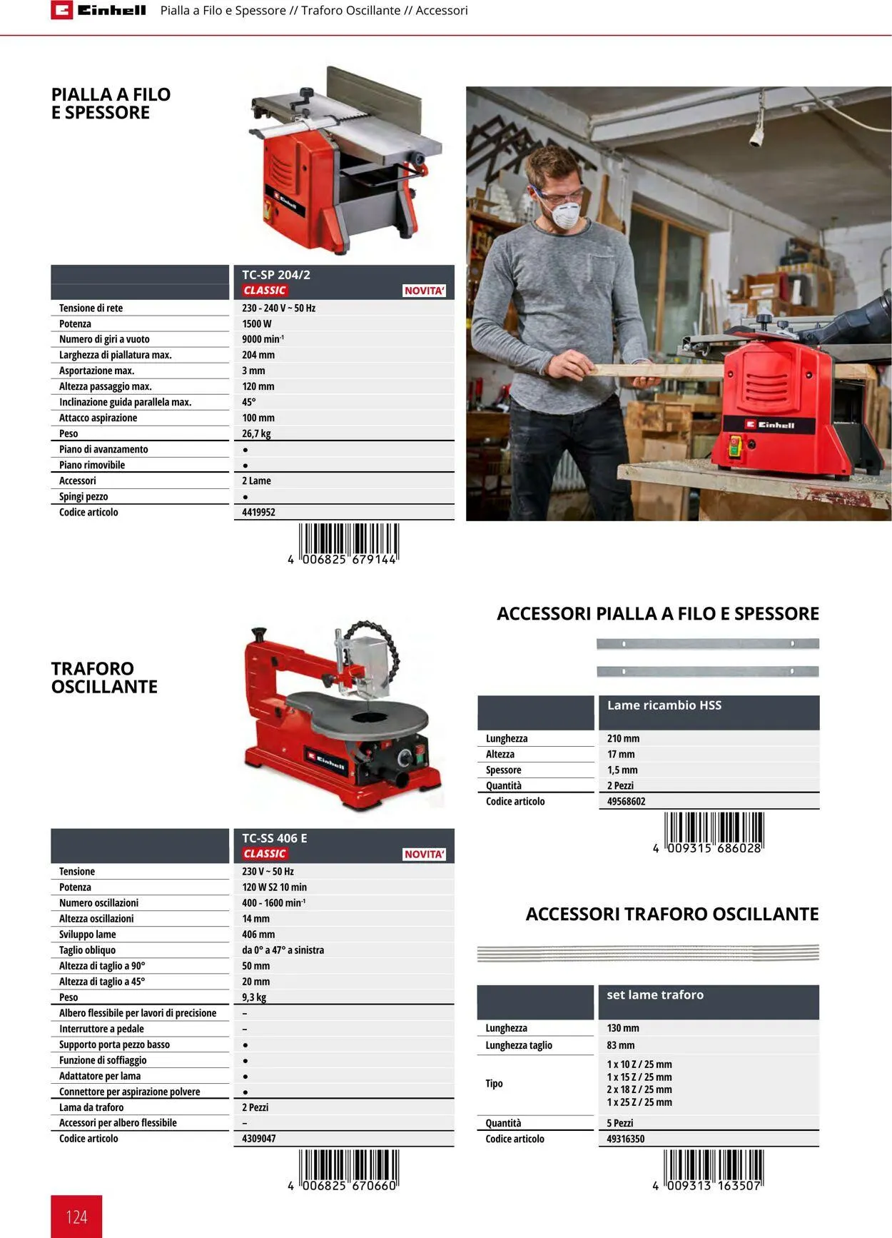 Einhell da 17 giugno a 17 dicembre di 2025 - Pagina del volantino 124