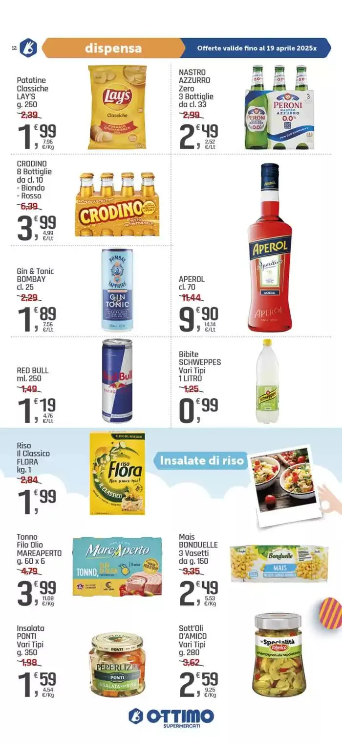 Offerte valide dal 9 al 19 Aprile 2025 da 15 aprile a 19 aprile di 2025 - Pagina del volantino 12