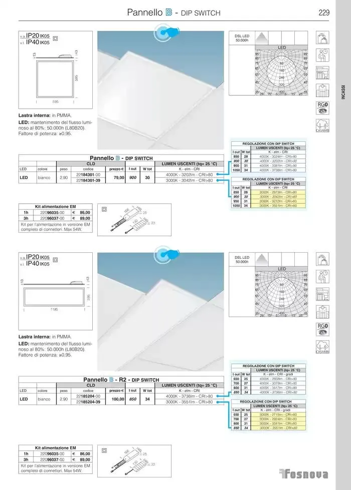 Fosnova LED 24/25 da 16 gennaio a 31 ottobre di 2025 - Pagina del volantino 231