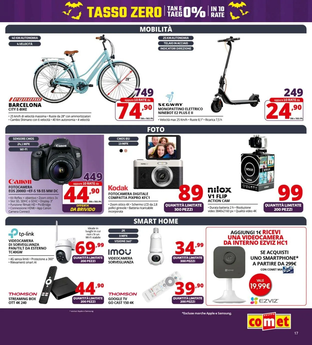 Comet Volantino attuale da 24 ottobre a 30 ottobre di 2025 - Pagina del volantino 17