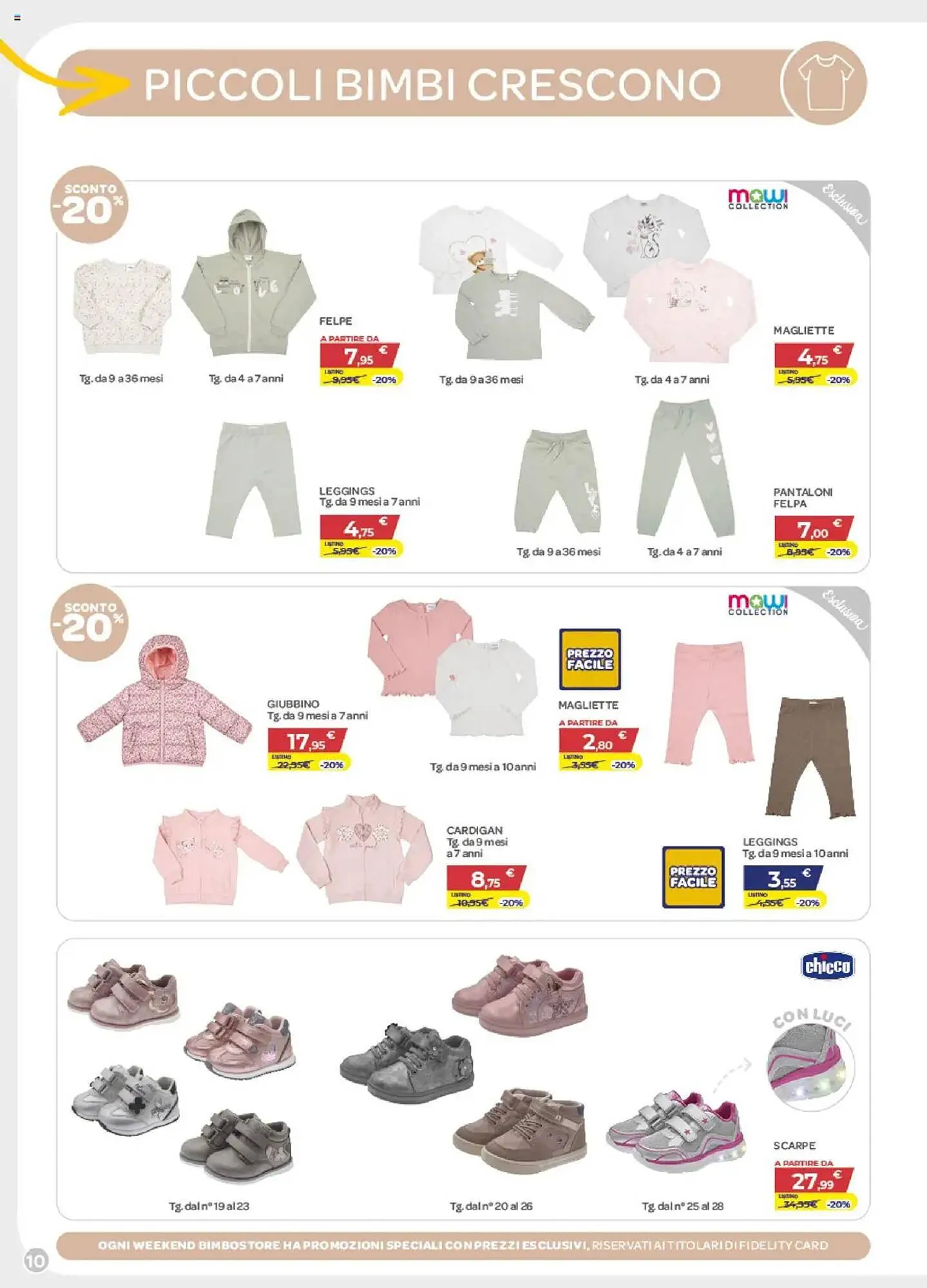 Volantino Bimbo Store da 16 ottobre a 19 novembre di 2025 - Pagina del volantino 10