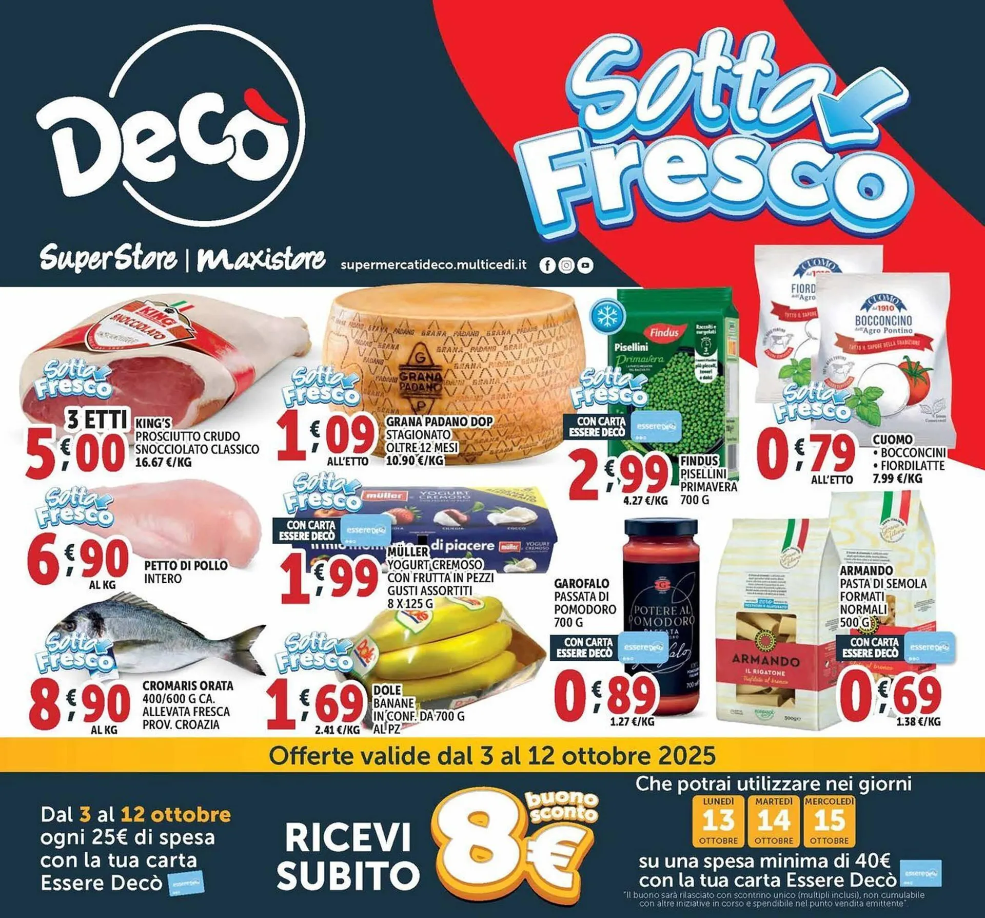 Volantino Deco Maxistore da 3 ottobre a 12 ottobre di 2025 - Pagina del volantino 1