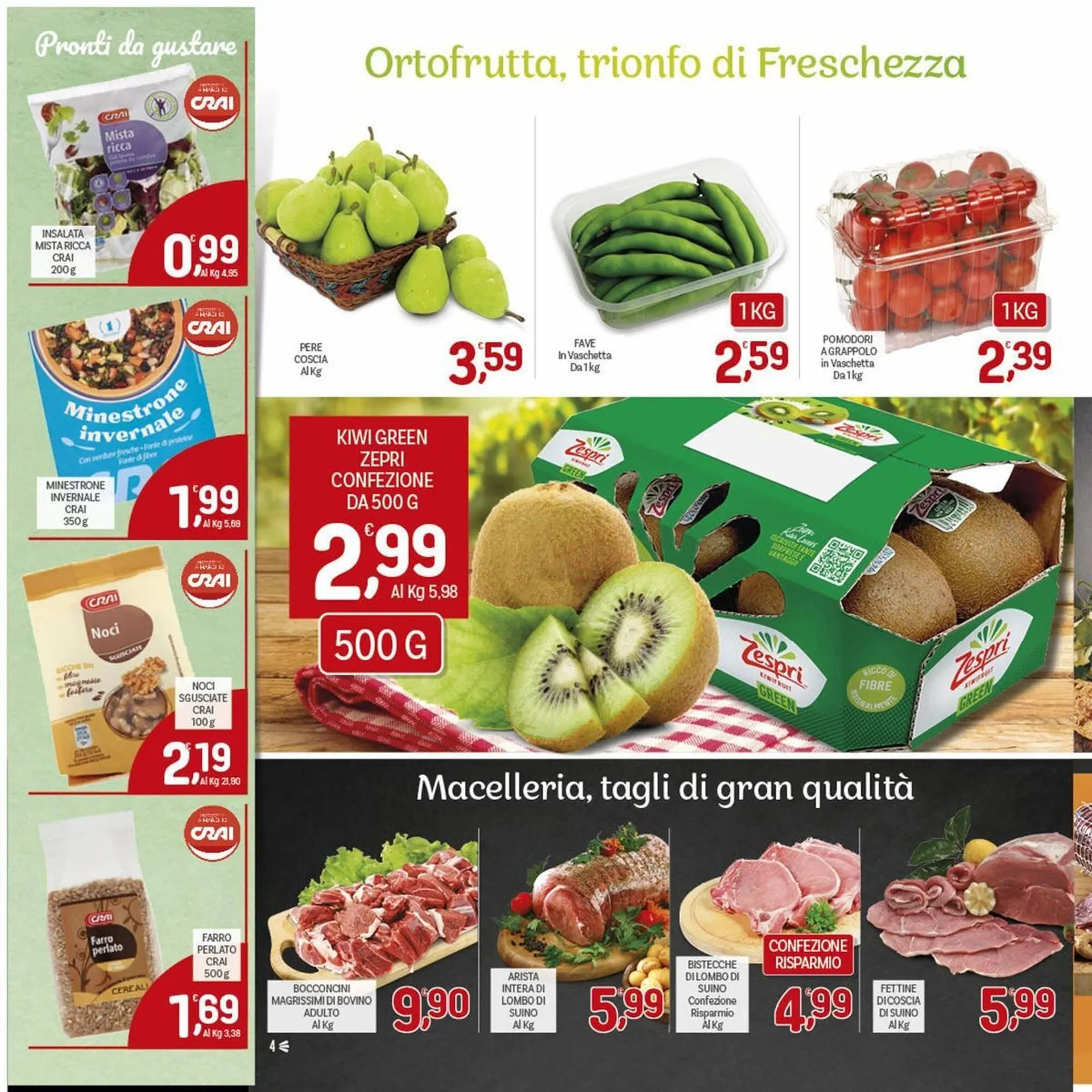 Volantino Crai da 19 marzo a 25 marzo di 2026 - Pagina del volantino 4