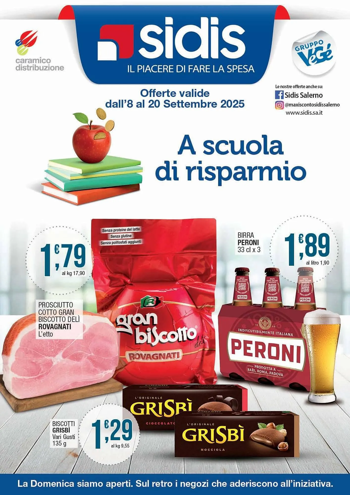 Volantino Maxi Sidis da 8 settembre a 20 settembre di 2025 - Pagina del volantino 1