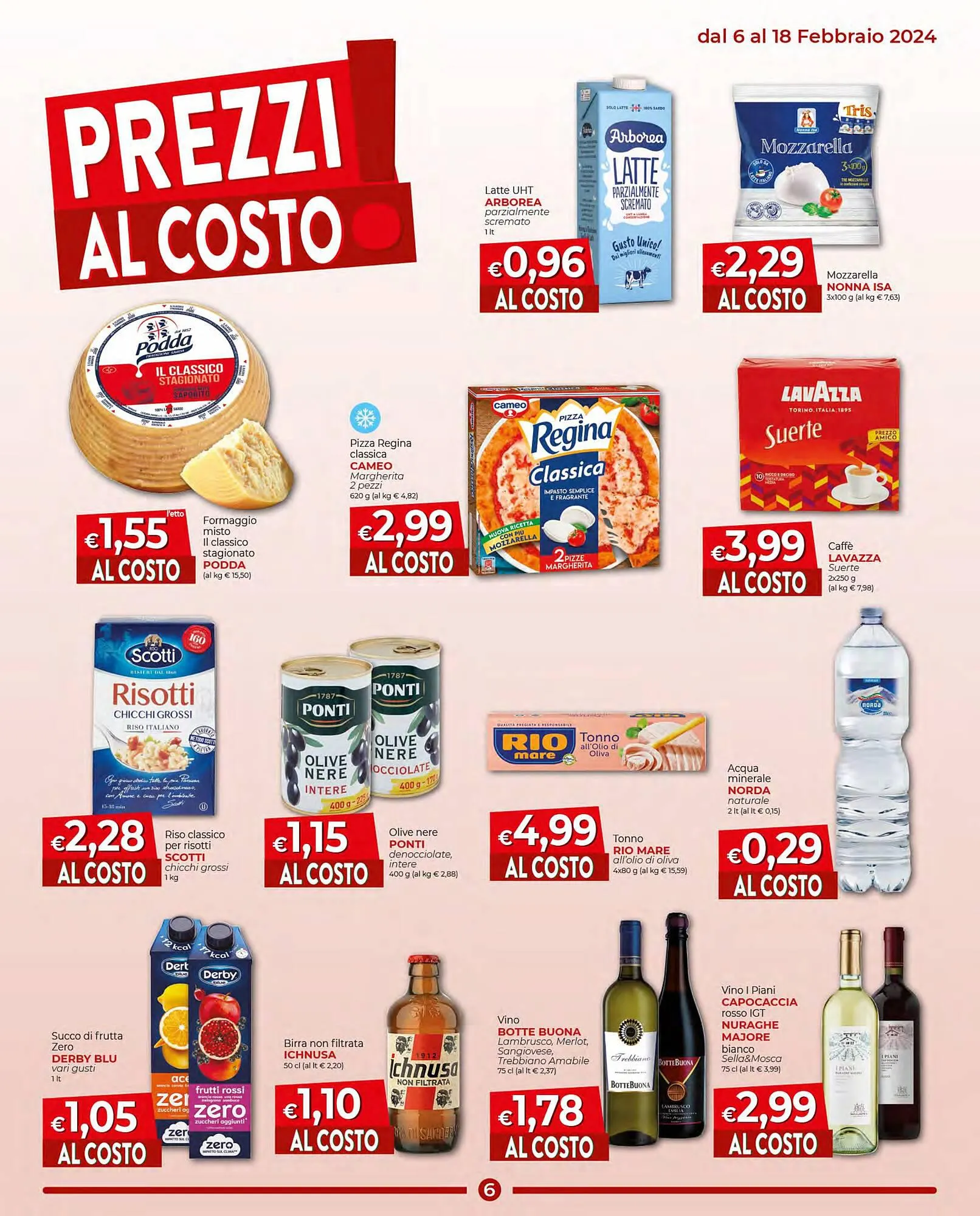 Volantino Supermercati Nonna Isa da 6 febbraio a 18 febbraio di 2024 - Pagina del volantino 6