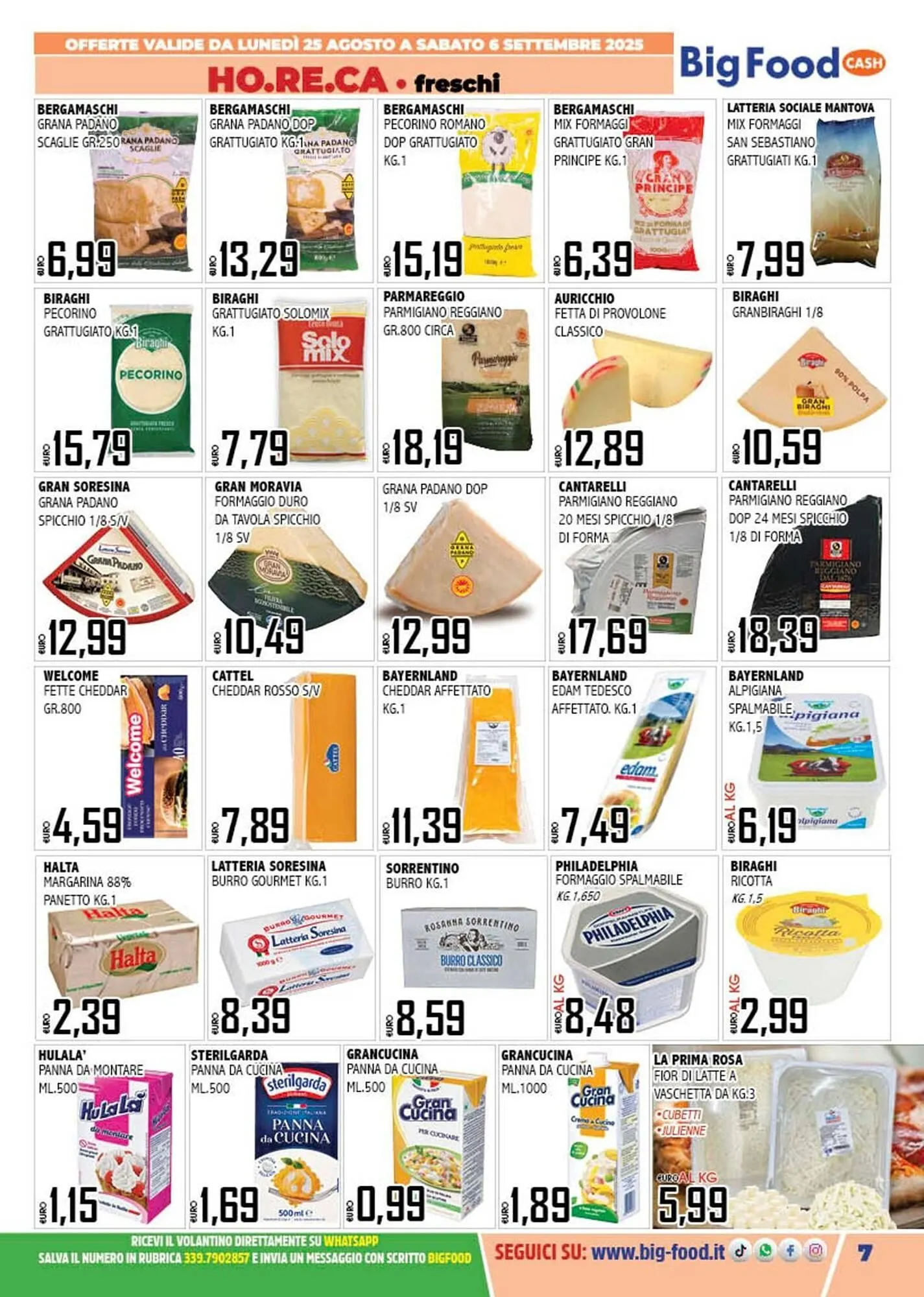 Volantino Big Food da 25 agosto a 6 settembre di 2025 - Pagina del volantino 7