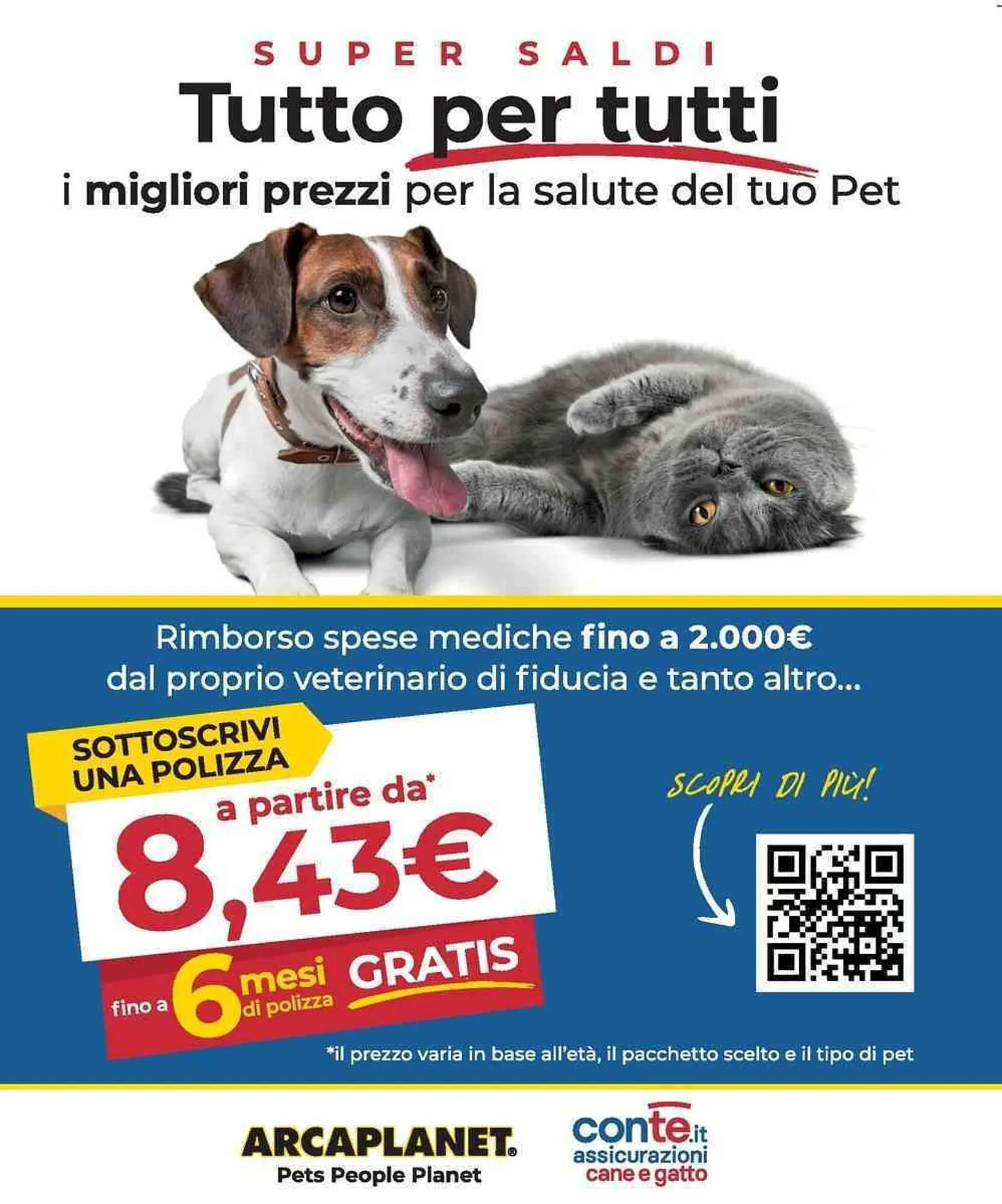 Volantino Arcaplanet da 16 marzo a 8 aprile di 2026 - Pagina del volantino 46