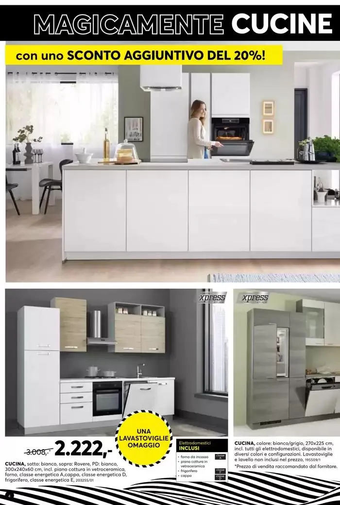 Magicamente cucine fino al 50% da 19 maggio a 1 giugno di 2025 - Pagina del volantino 4