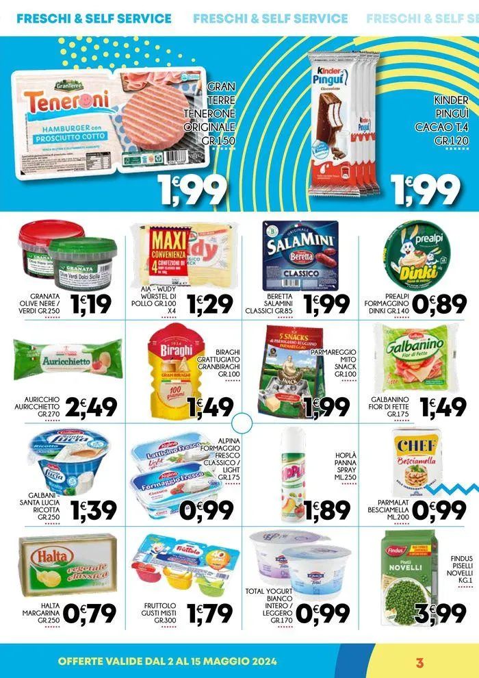 I veri sapori d'italia da 2 maggio a 15 maggio di 2024 - Pagina del volantino 3