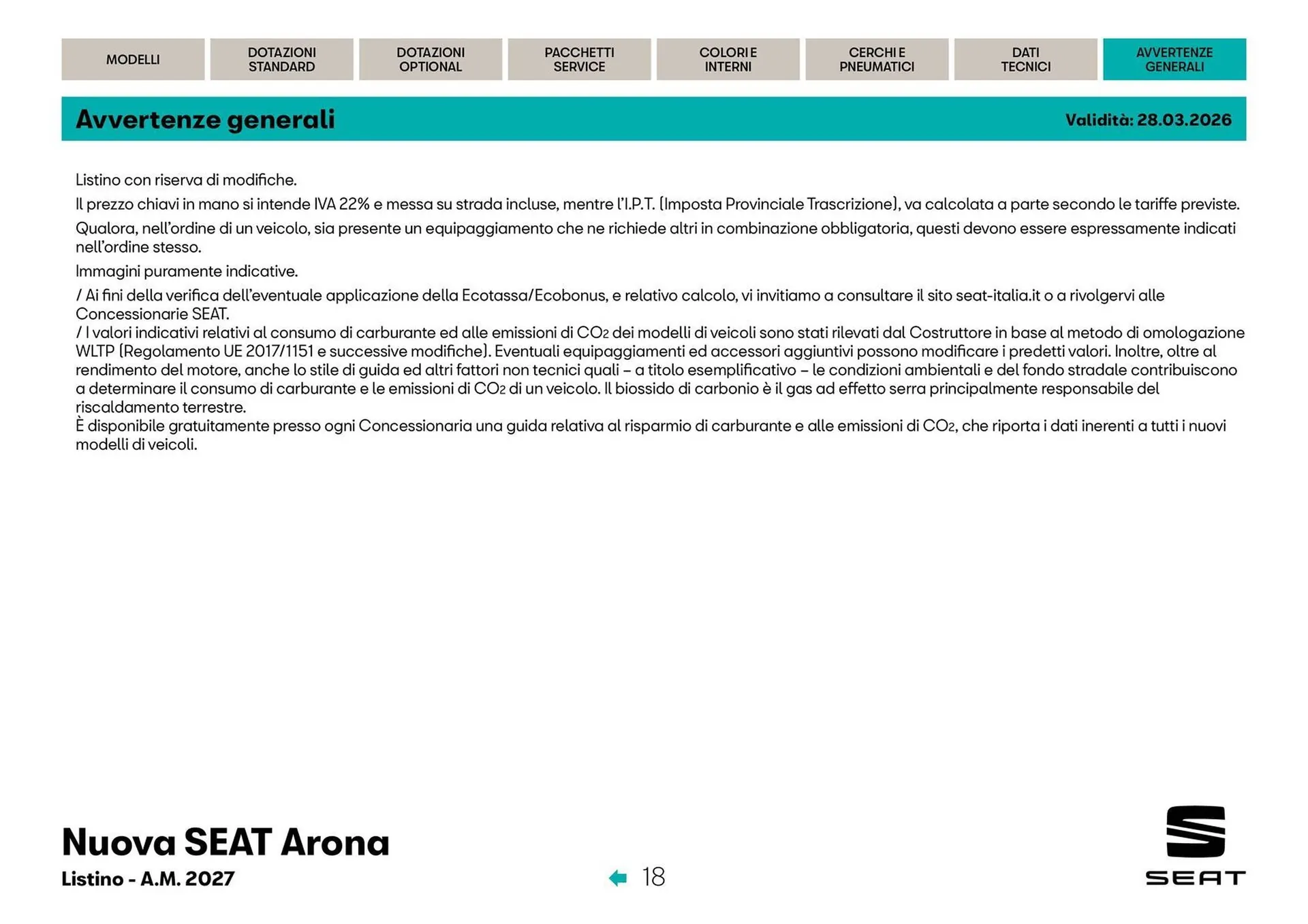 Volantino SEAT da 3 aprile a 31 dicembre di 2026 - Pagina del volantino 19