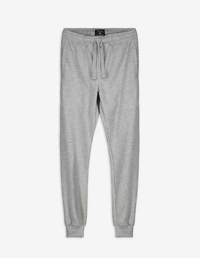 Joggingové kalhoty - Volný střih Relaxed Fit - svetle šedá