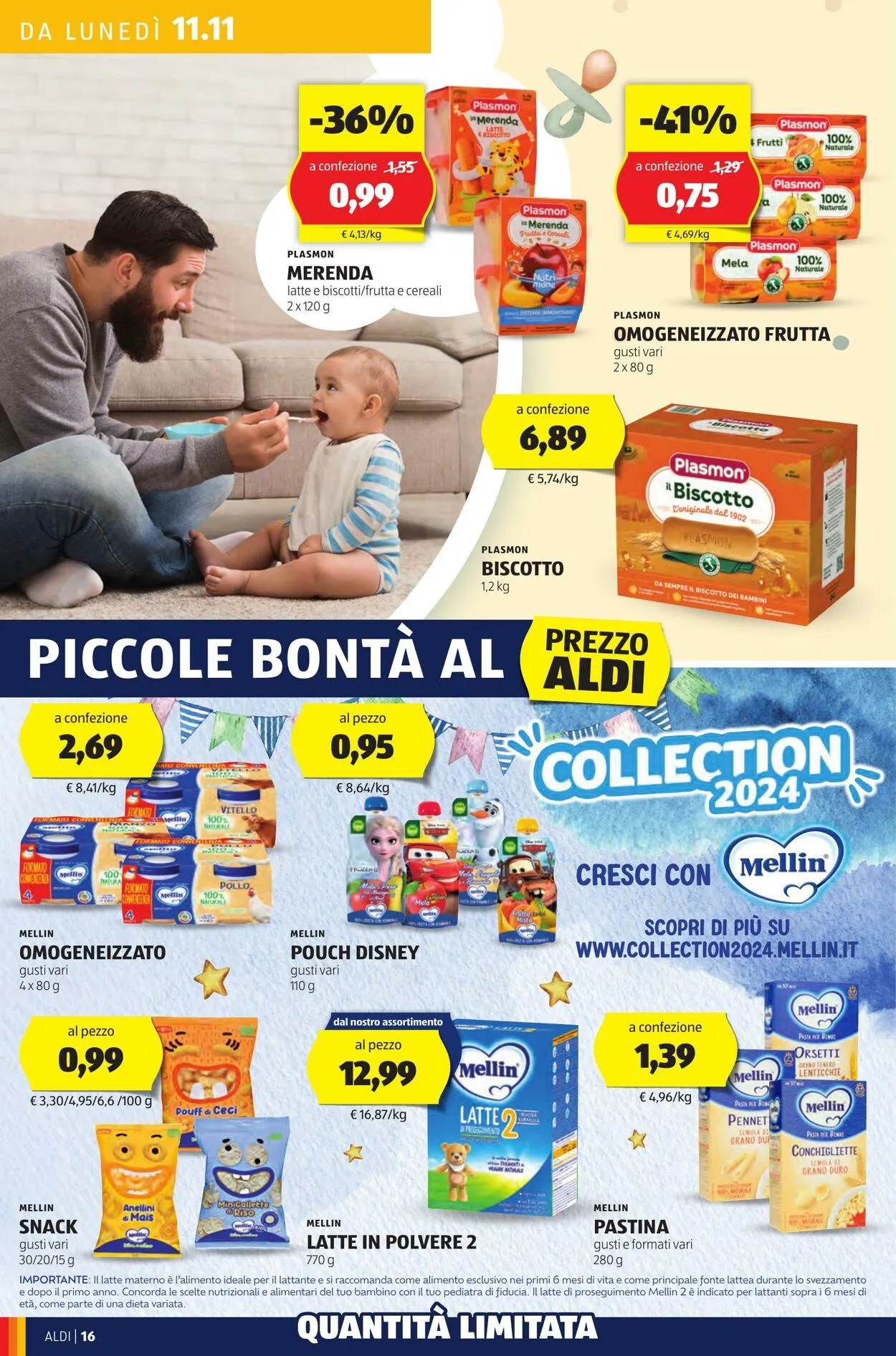 Aldi Volantino attuale da 11 novembre a 17 novembre di 2024 - Pagina del volantino 16