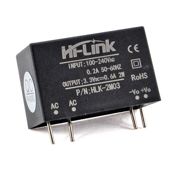 Modulo alimentatore da 220 VAC a 3,3 VDC – 2 W