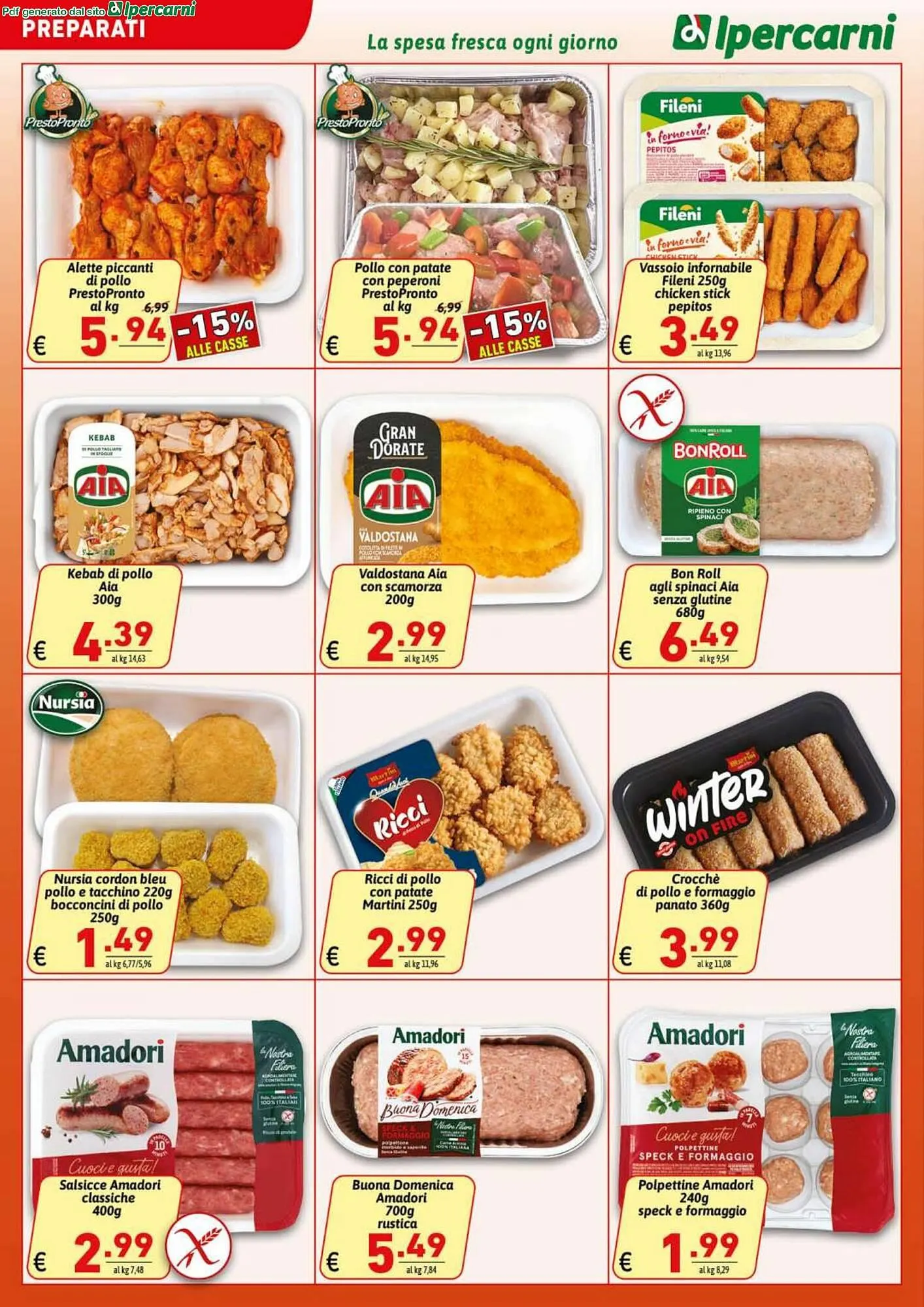 Volantino Ipercarni da 17 marzo a 26 marzo di 2026 - Pagina del volantino 8