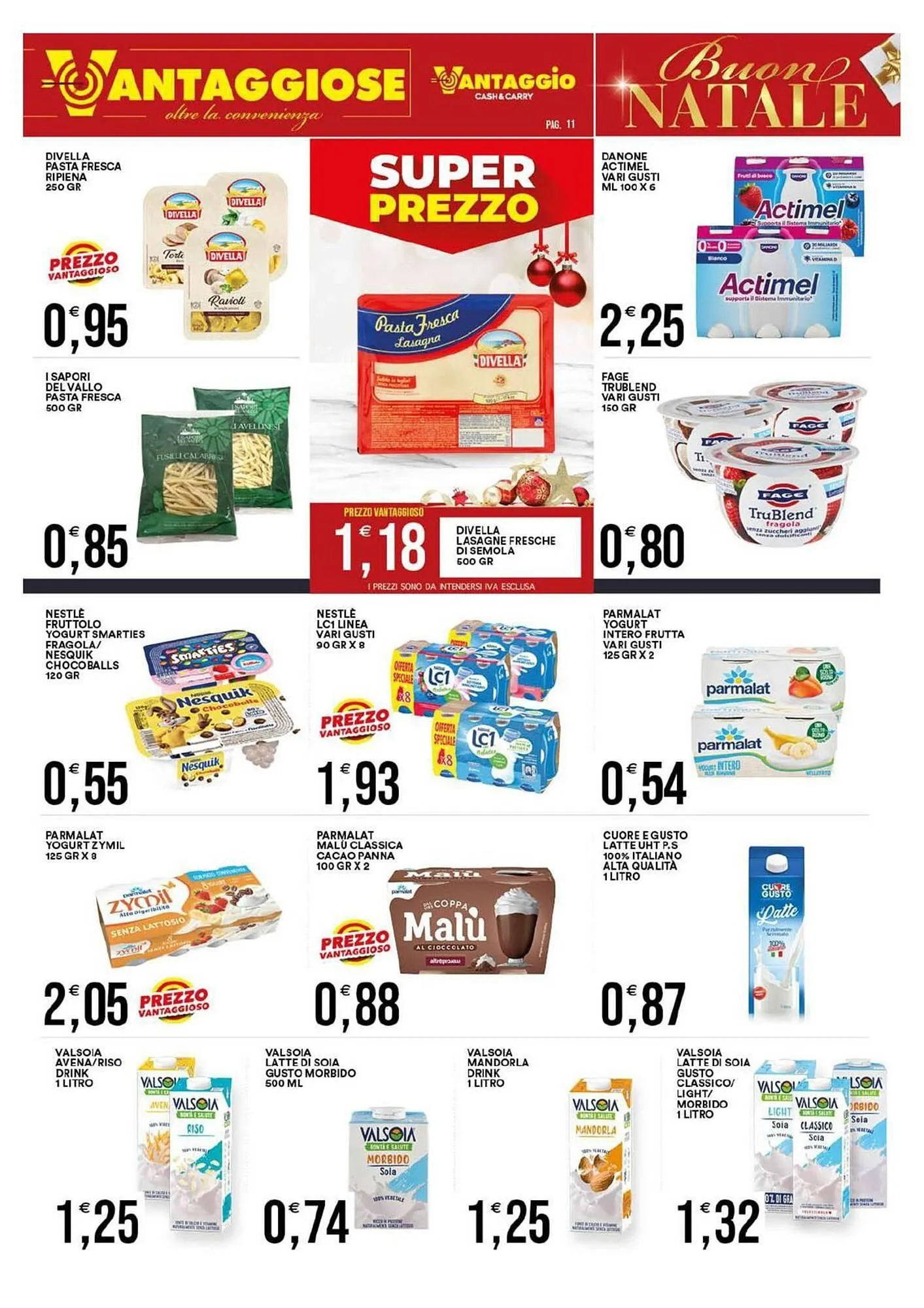Volantino Vantaggio Cash&Carry da 15 dicembre a 27 dicembre di 2025 - Pagina del volantino 11