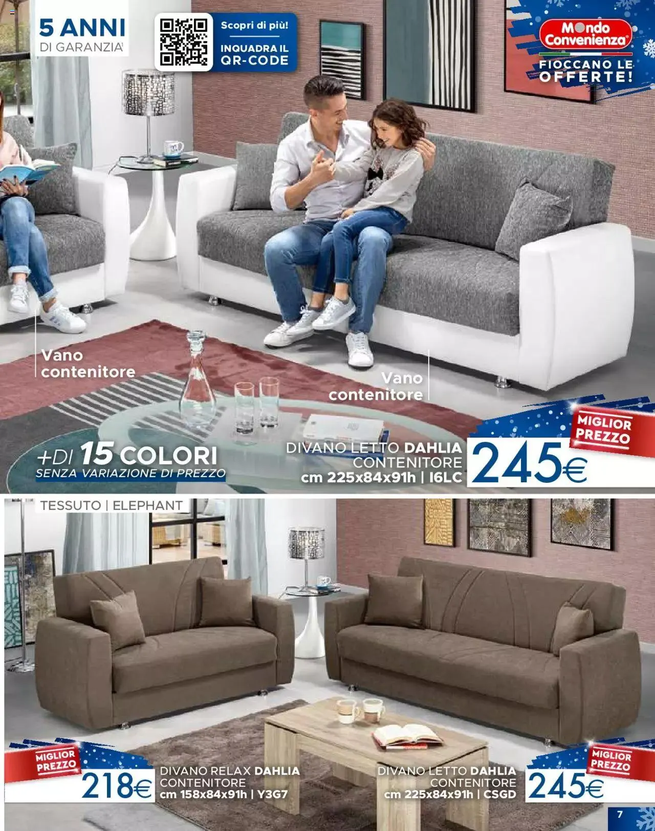 Mondo Convenienza - Catalogo Speciale Autunno da 1 novembre a 31 dicembre di 2023 - Pagina del volantino 9