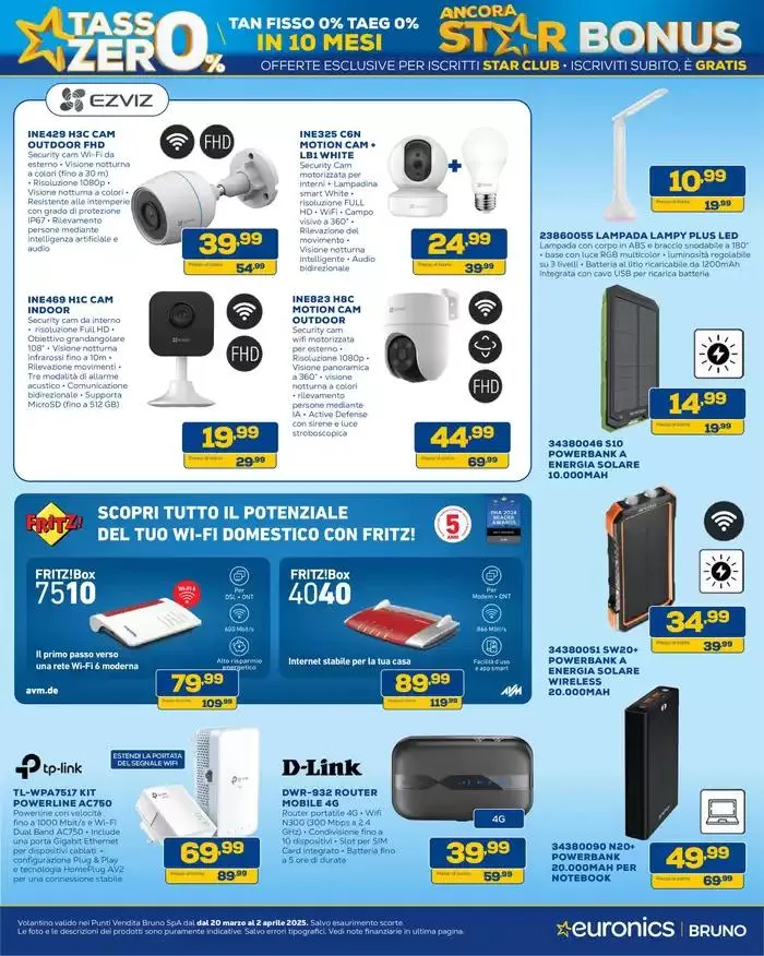 Star Bonus continua -100 euro da 20 marzo a 2 aprile di 2025 - Pagina del volantino 25