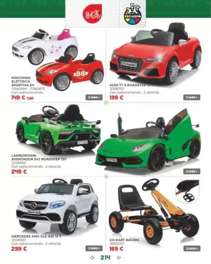 Catalogo di natale 2024! da 19 novembre a 24 dicembre di 2024 - Pagina del volantino 216