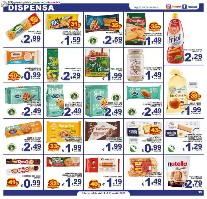 Buona Pasqua da 11 aprile a 21 aprile di 2025 - Pagina del volantino 19