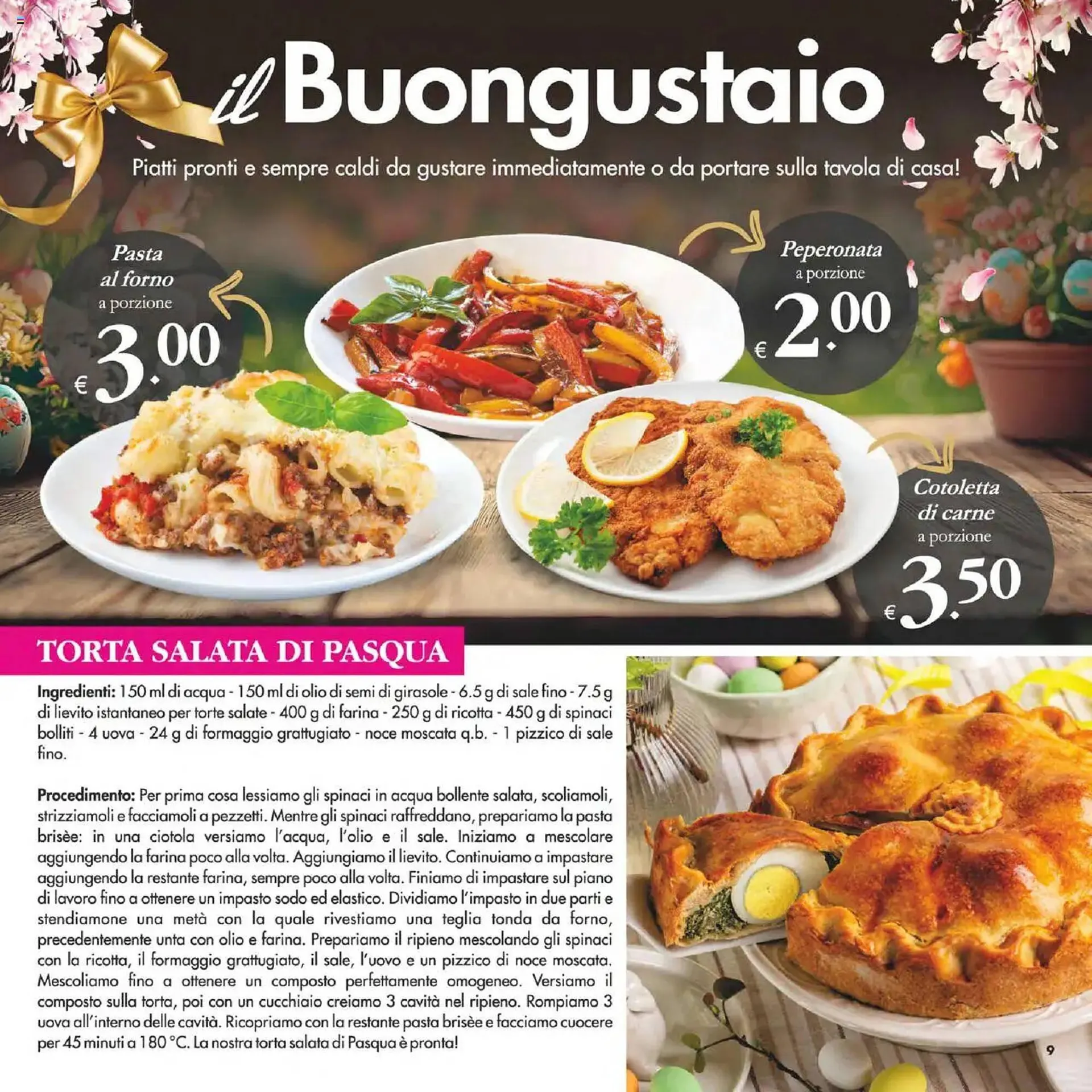 Volantino Gourmet Déco da 11 aprile a 22 aprile di 2025 - Pagina del volantino 9