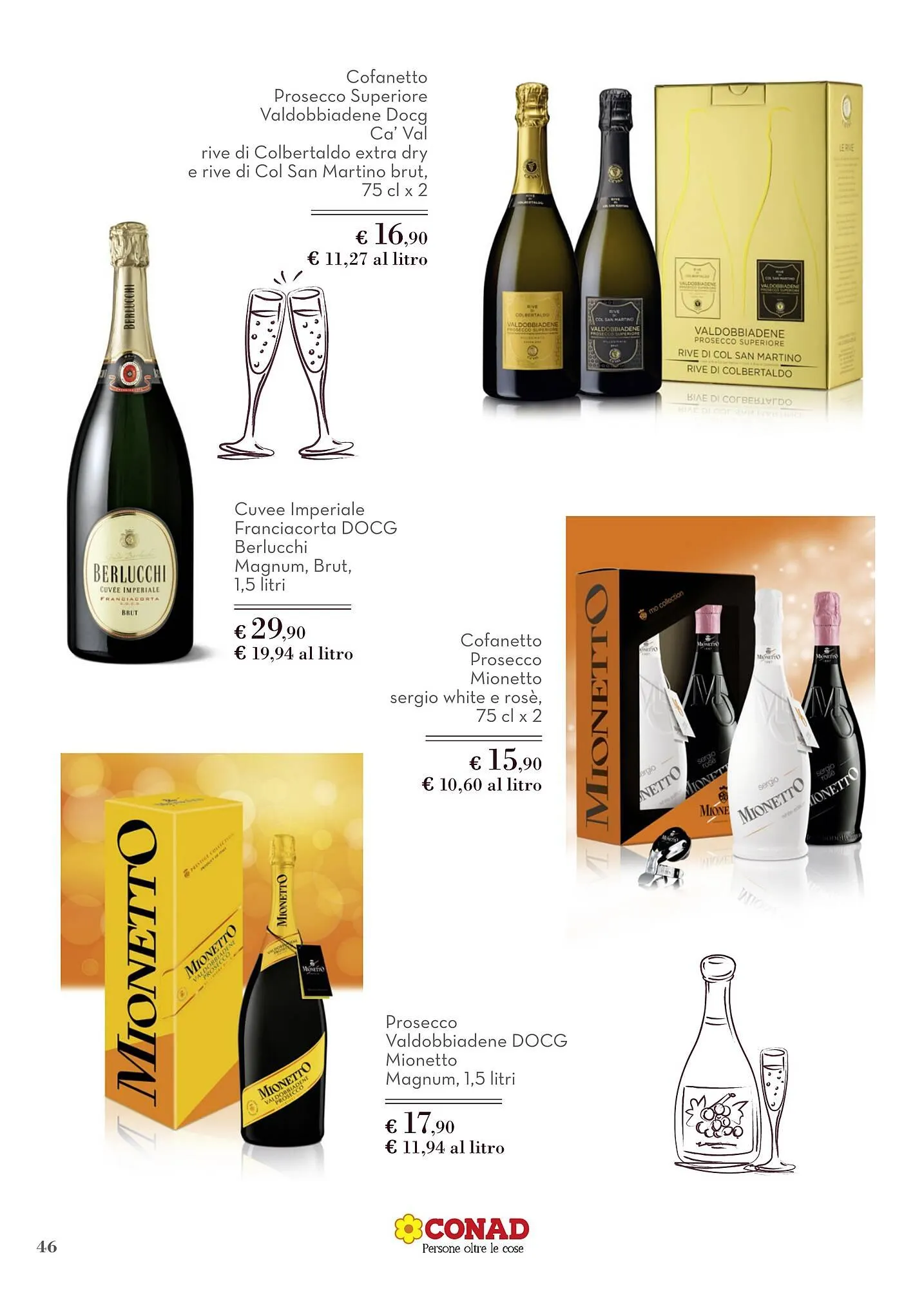Volantino Conad da 1 dicembre a 24 dicembre di 2025 - Pagina del volantino 46