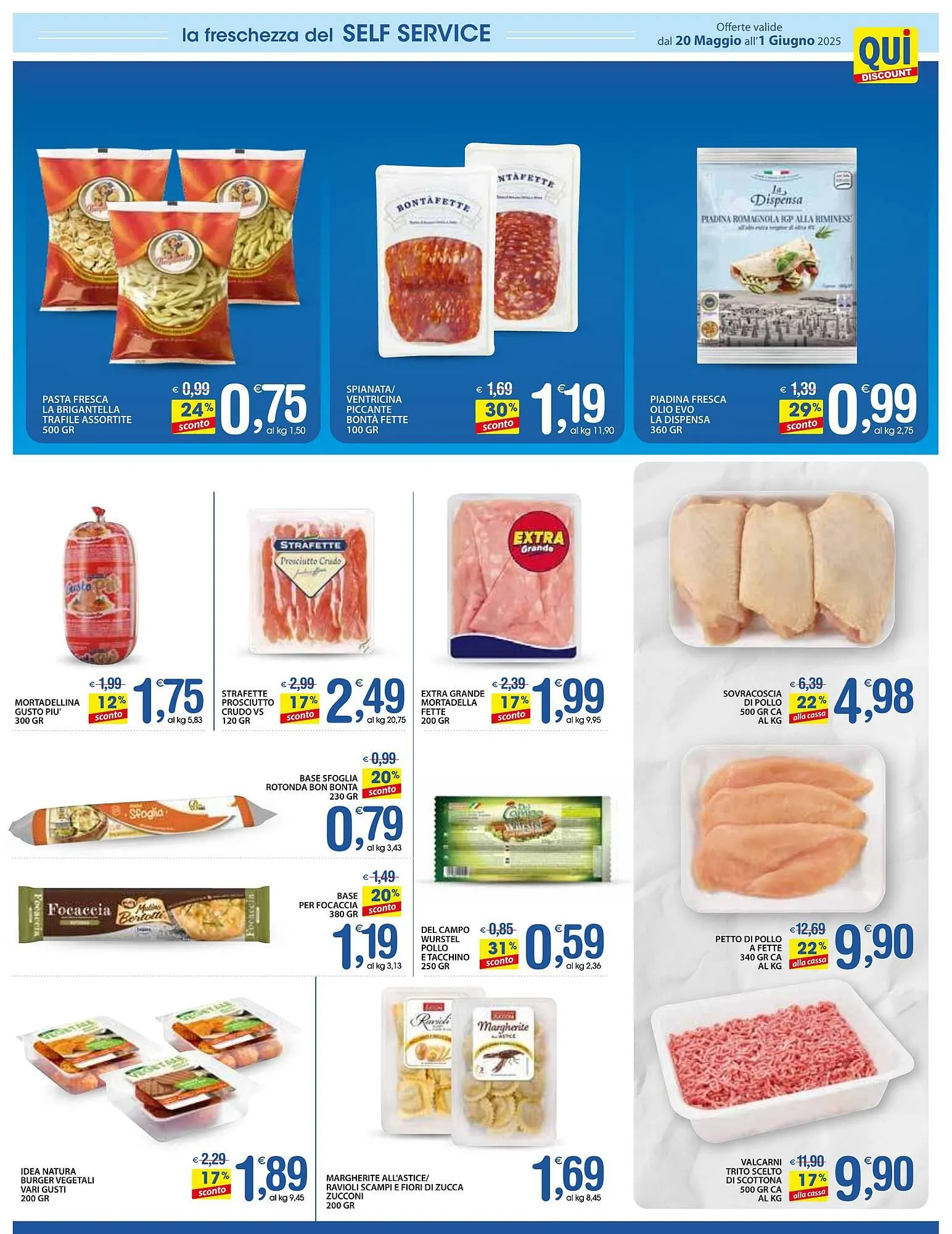 Volantino Qui Discount da 20 maggio a 1 giugno di 2025 - Pagina del volantino 3