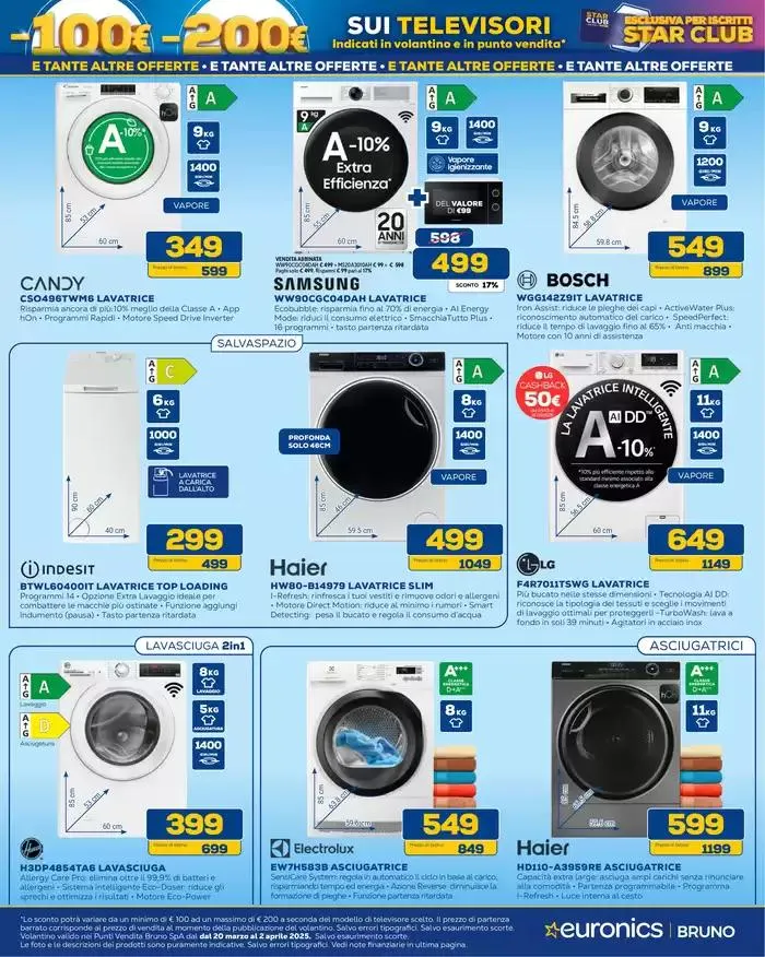 Star Bonus continua -100 euro da 20 marzo a 2 aprile di 2025 - Pagina del volantino 28