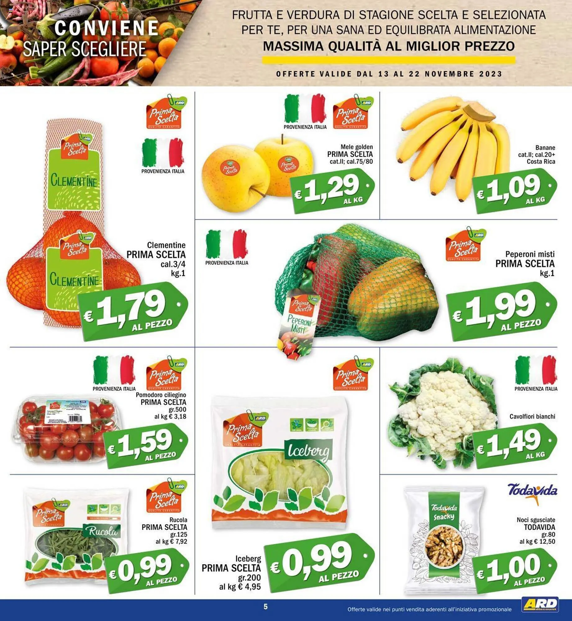 Volantino Ard Discount da 13 novembre a 22 novembre di 2023 - Pagina del volantino 5