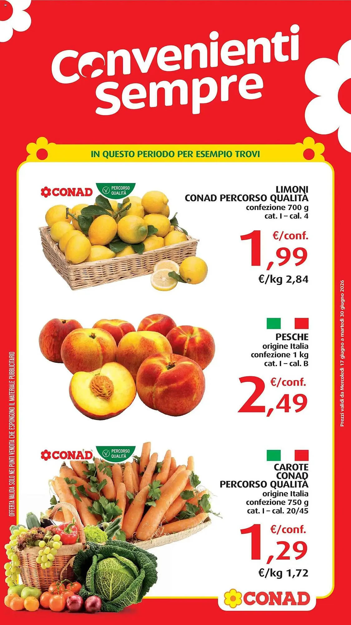 Volantino Conad da 17 giugno a 30 giugno di 2026 - Pagina del volantino 3