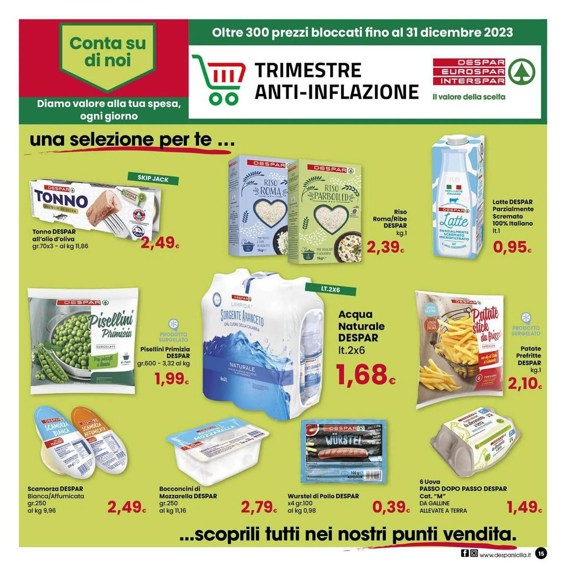 Volantino Despar da 24 novembre a 3 dicembre di 2023 - Pagina del volantino 15